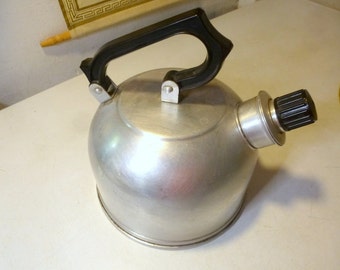 Vintage WASSERKOCHER leicht Aluminium 1,5 Liter