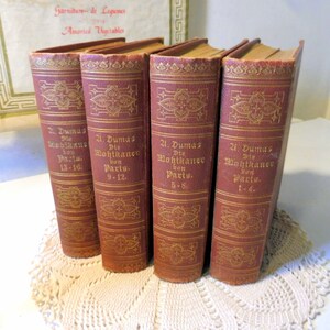 antique 4 livres A. DUMAS Le Mohican de Paris 16 parties image 4