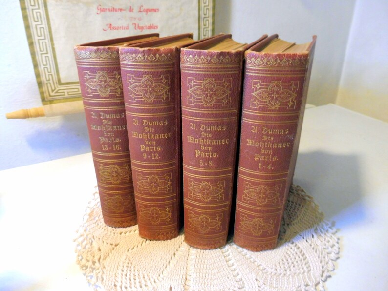 antique 4 livres A. DUMAS Le Mohican de Paris 16 parties image 4