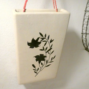 Vintage WAND VASE Evaporator KERAMIK Vintage