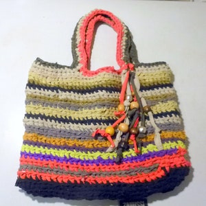 Sac Boho BAG sac shopper crocheté à la main tendance image 4