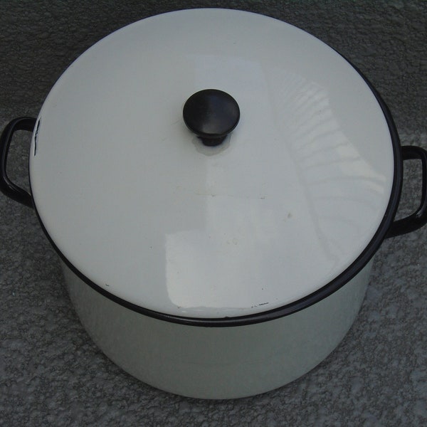 Black and White Pot Etsy