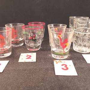 Various Shot Glasses