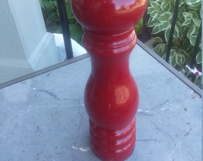 Peugeot Salt Mill Grinder, Red Lacquer - Etsy