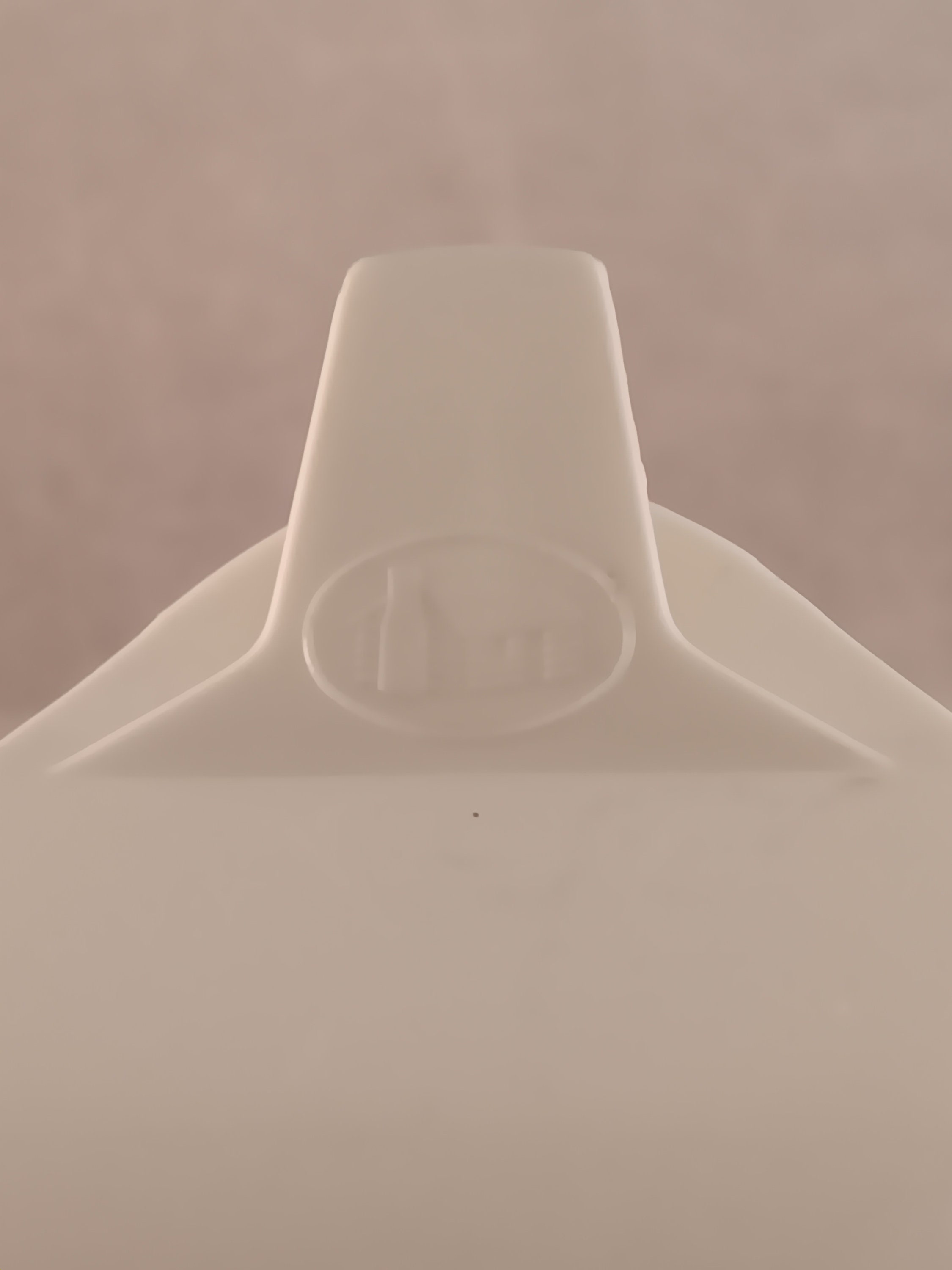 Log Cabin Syrup Dispenser, Gold Federal Eagle Around Bottom, Pyrex