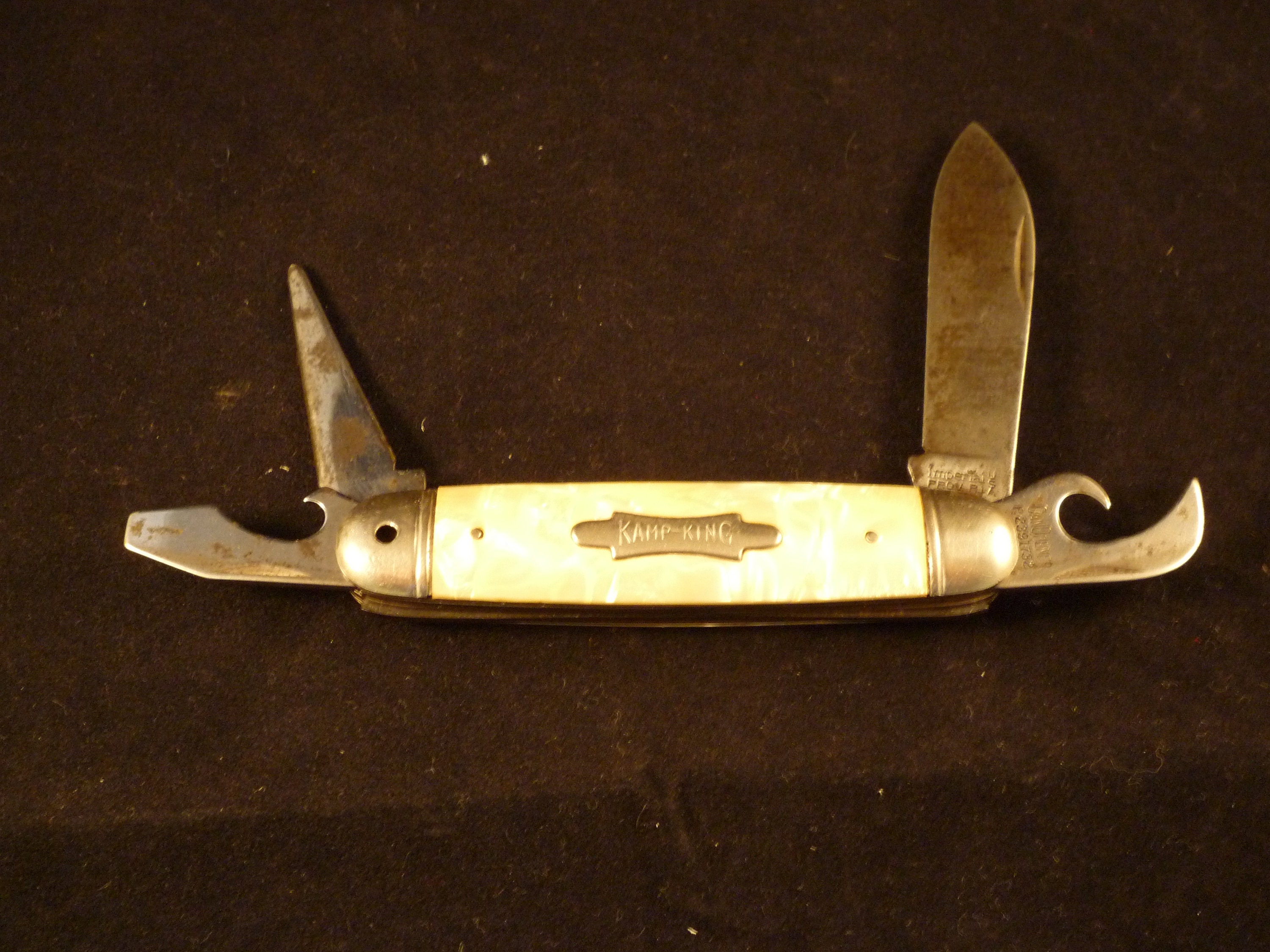 Biddergy - Worldwide Online Auction and Liquidation Services - Vintage  Hammer Brand Kamp-King Jack Knife