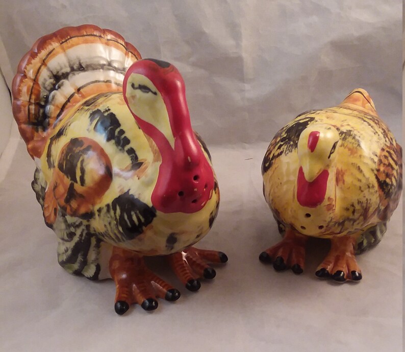 Stove Top Turkey Salt and Pepper Shakers just in time for Thanksgiving