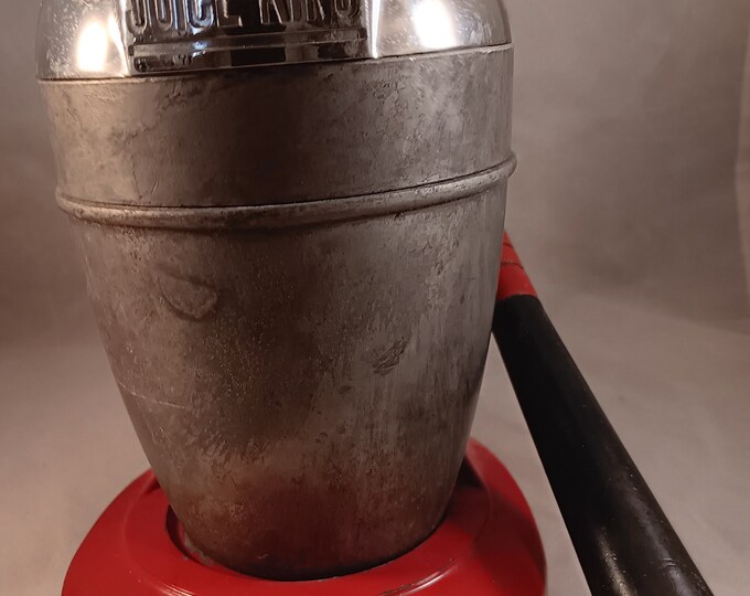 Juice King Hand Operated Juicer, Red With Chrome Top Etsy