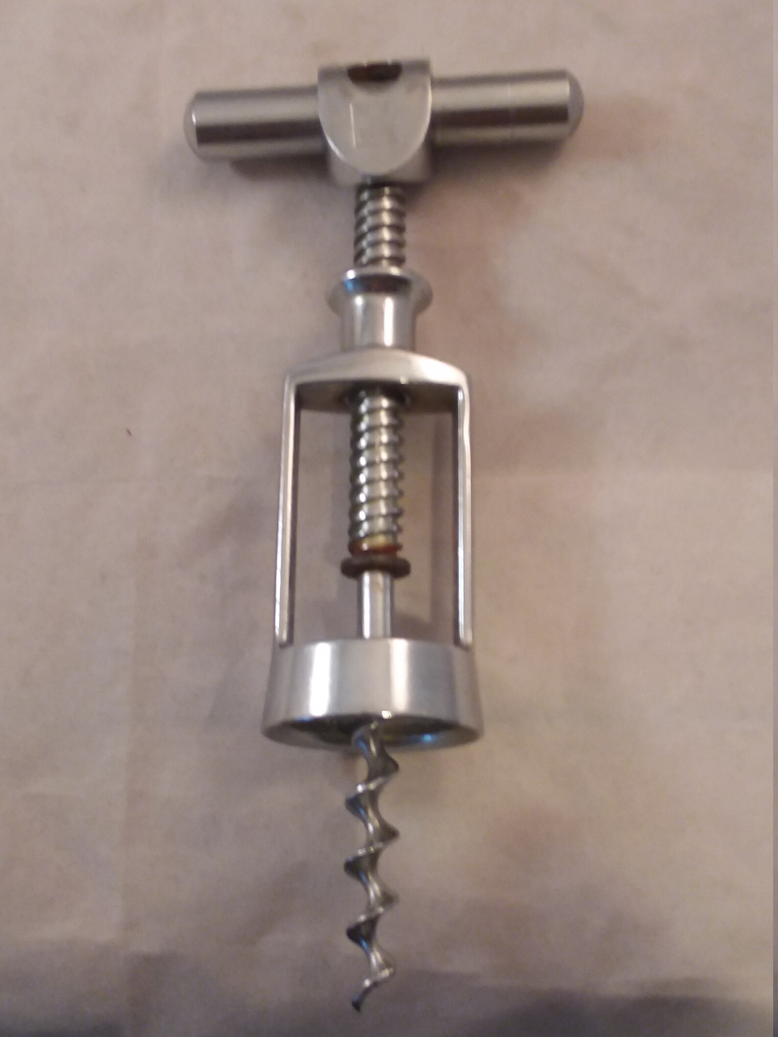 Italian Chrome Corkscrew with Ingenious Swivel to aid in cork Etsy