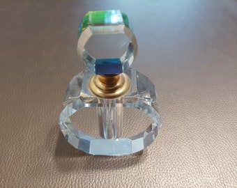 Flacon à Parfum Transparent Bouchon Aurore Boréal