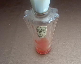 COTY François "METEOR " Flacon parfum verre bouchon bakélite PO