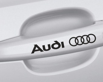 4x Audi TTS Logo Premium Cast Door Sill Decals Stickers Kit Quattro S-line TFSI 4x Audi TTS Logo Premium Cast Door Sill Decals Stickers Kit Quattro S-line TFSI