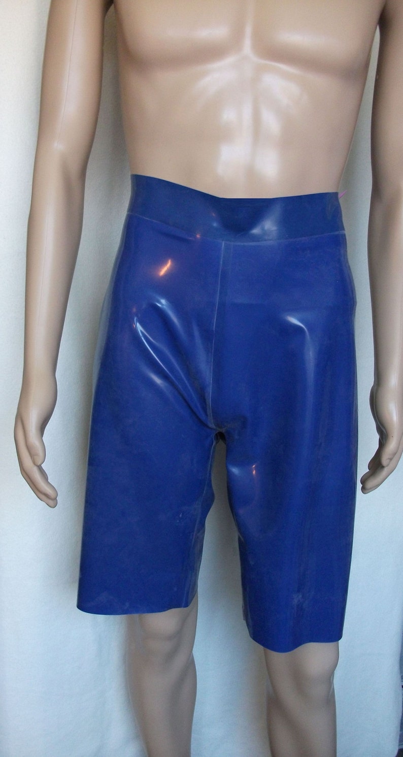 Latex Bermuda Shorts Chlorinated Men - Etsy