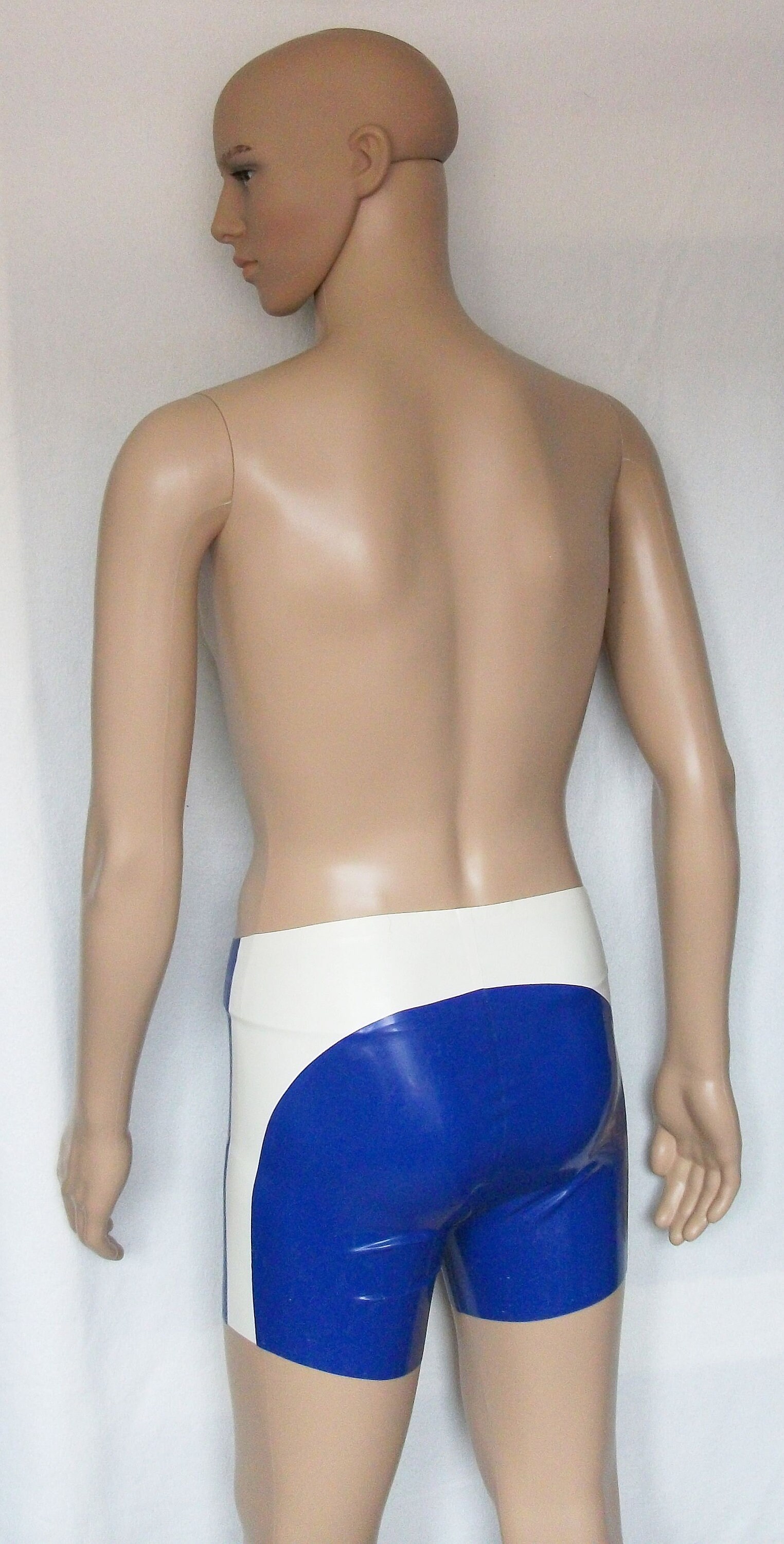 latex swim trunks