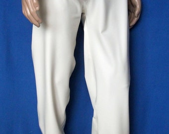 Latex jogging pants