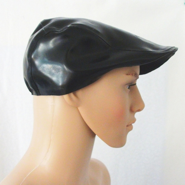 Latex chloriert Schirmmütze Flatcap