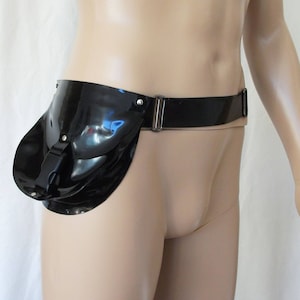 Latex side bag pouch