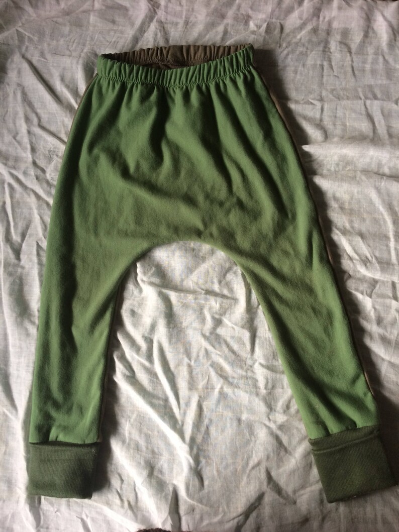 fleece harem pants