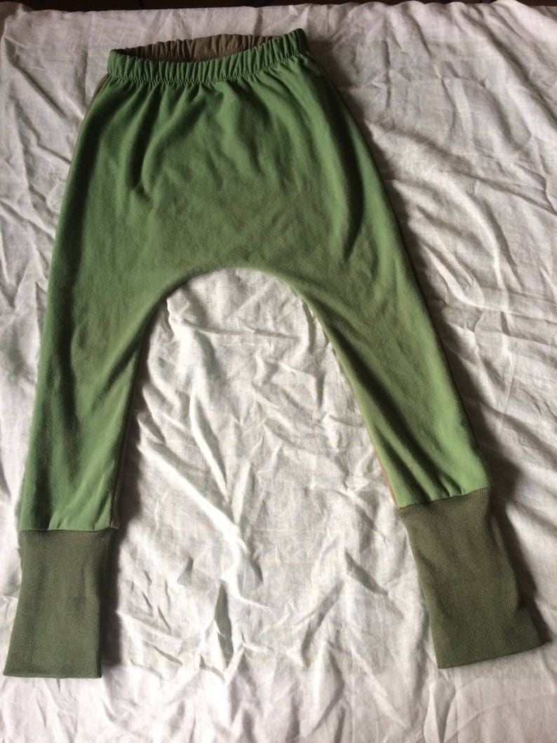 fleece harem pants