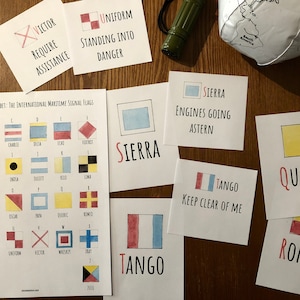 L'Alphabet Nautique : Drapeaux de Signaux Maritimes Internationaux