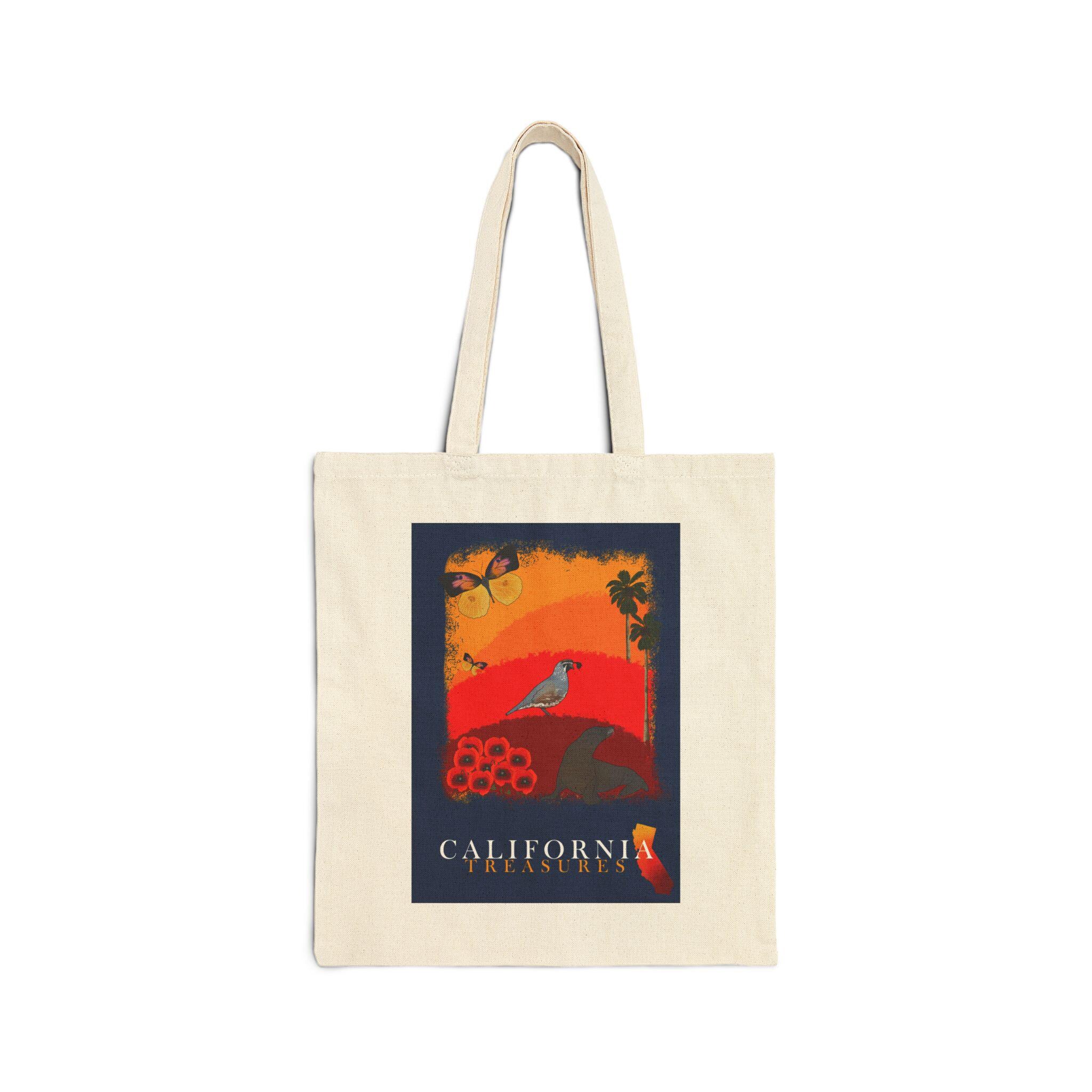California Treasures Canvas Tote Bag