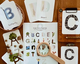 Kinder Nature Beginnings Art Alphabet Collection
