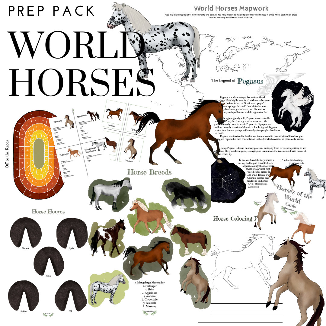 Horses of the World Poster -  Portugal