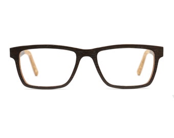 Natural Glasses - Organic Glasses, Custom Eyeglasses, Handmade Eyeglasses, Wood Eyeglass Frames, Boyfriend Gift, Glasses Gift