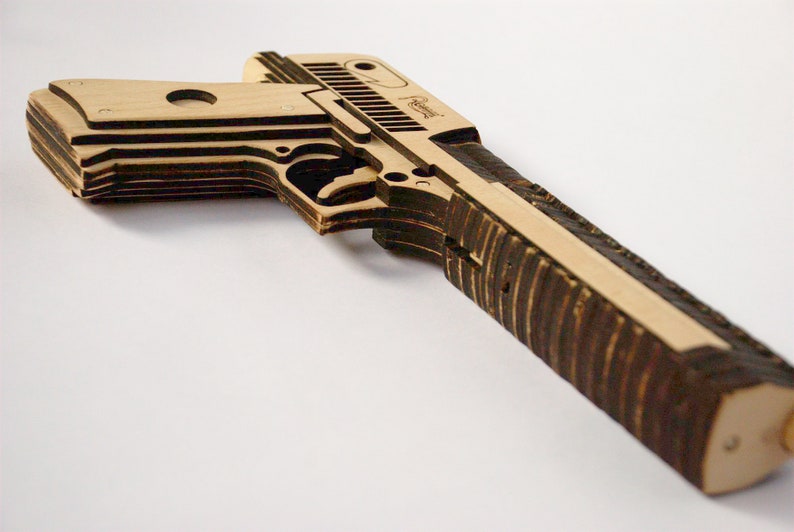 Desert Eagle Multi Shot Semi Automatic Rubber Band Gun Etsy