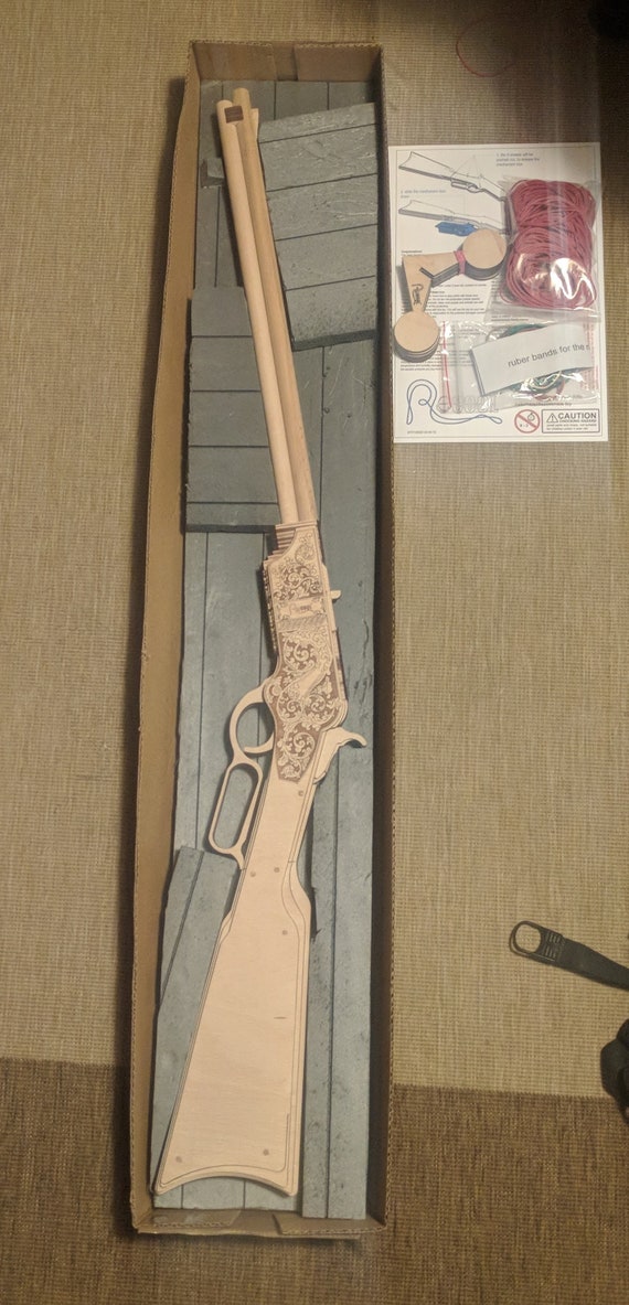 Fucile Henry 1860, fucile giocattolo elastico -  Italia