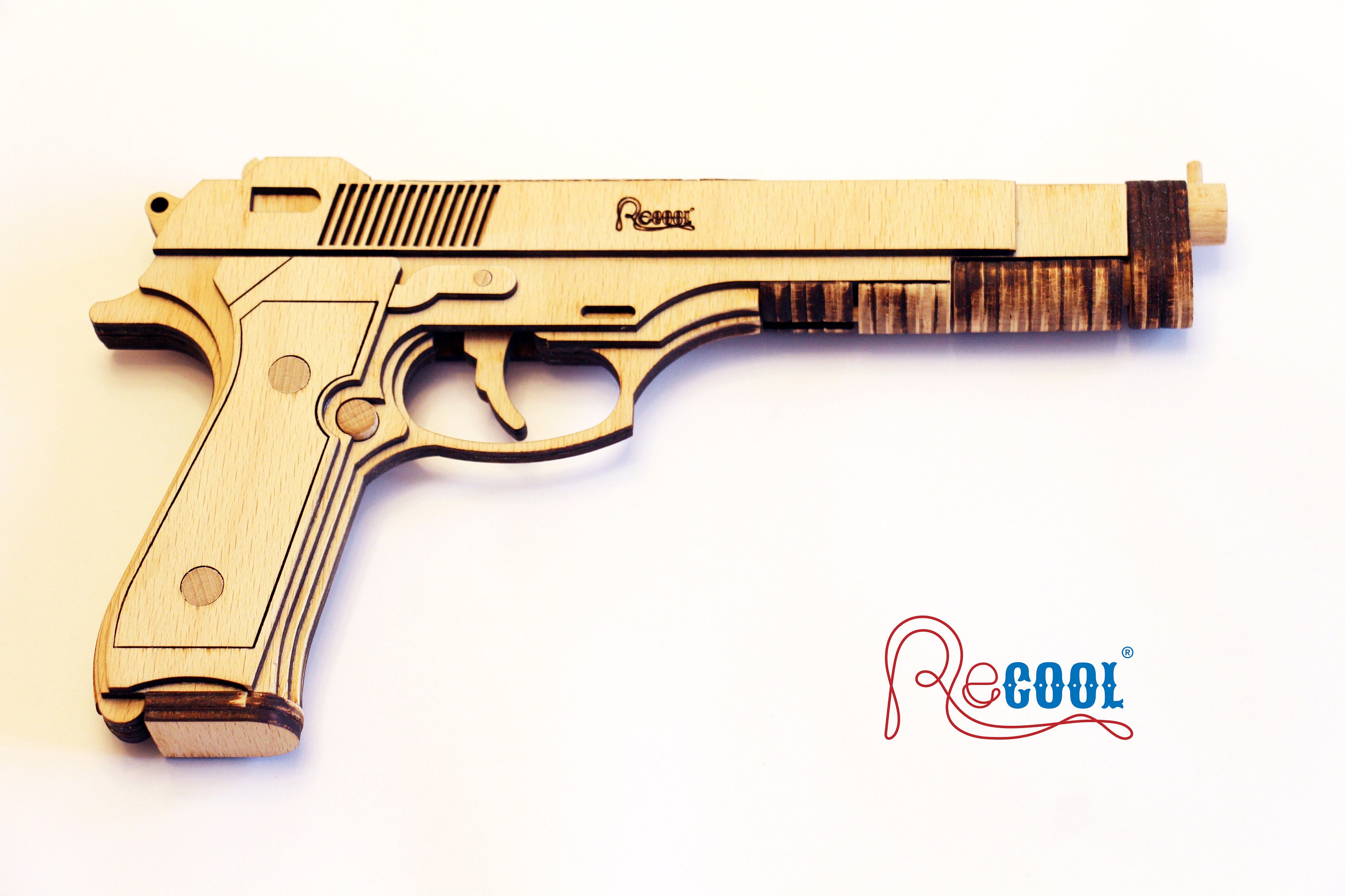 Beretta M9 Semi Automatic Rubber Band Gun Etsy