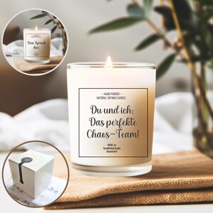 Personalized soy wax candles in a glass with saying | Gift for girlfriend | Christmas gift | Gift idea | Handmade candles | Decoration