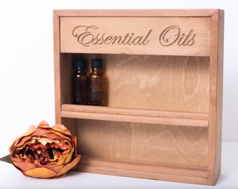 Essential Oil Storage Rack 12x12 | Personalized