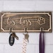 Key and Leash Holder - Handmade His Hers / Hers Hers / His His / Mr Mrs / Ours / Paw Print