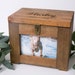 Personalized Pet Memory Box / Urn with Name and Quote or Poem 