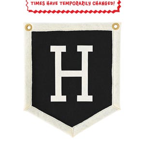 Banner de letras de fieltro personalizado - Envío después del 8/7