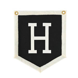 Striscione con lettere in feltro personalizzato