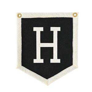 Banner de letras de fieltro personalizado