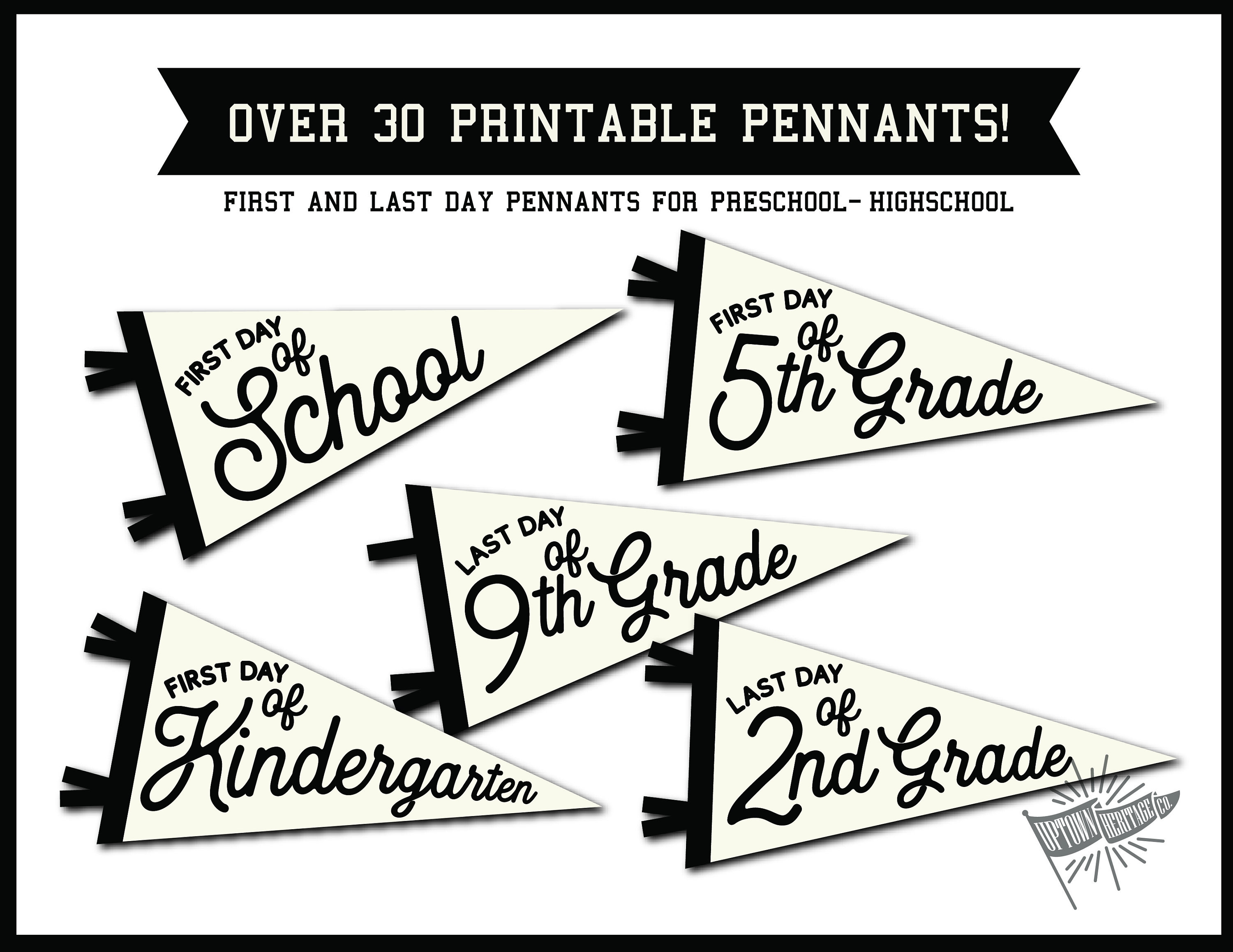 First Day of School Printable - Etsy