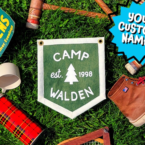 Custom Camp Name Banner