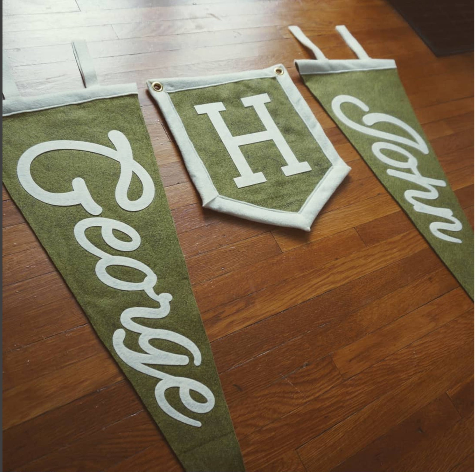 Custom Felt Letter Banner Etsy