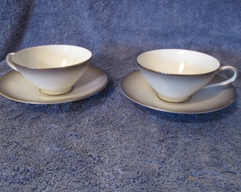 Teetasse 2-teilig Rosenthal Bettina Rosendekor Teetasse 2-teilig Rosenthal Bettina Rosendekor