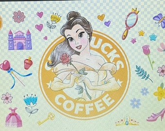 Princess glass tumblers