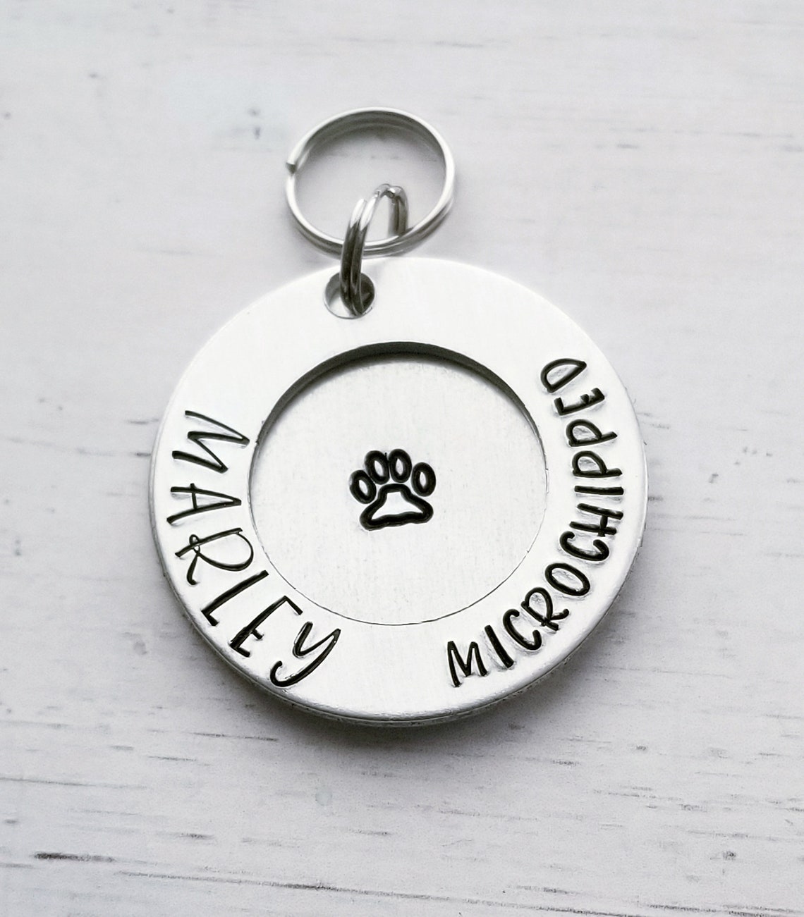 Dog ID Tag Dog Tag for Collar Dog Tag for Dogs Dog Name Etsy