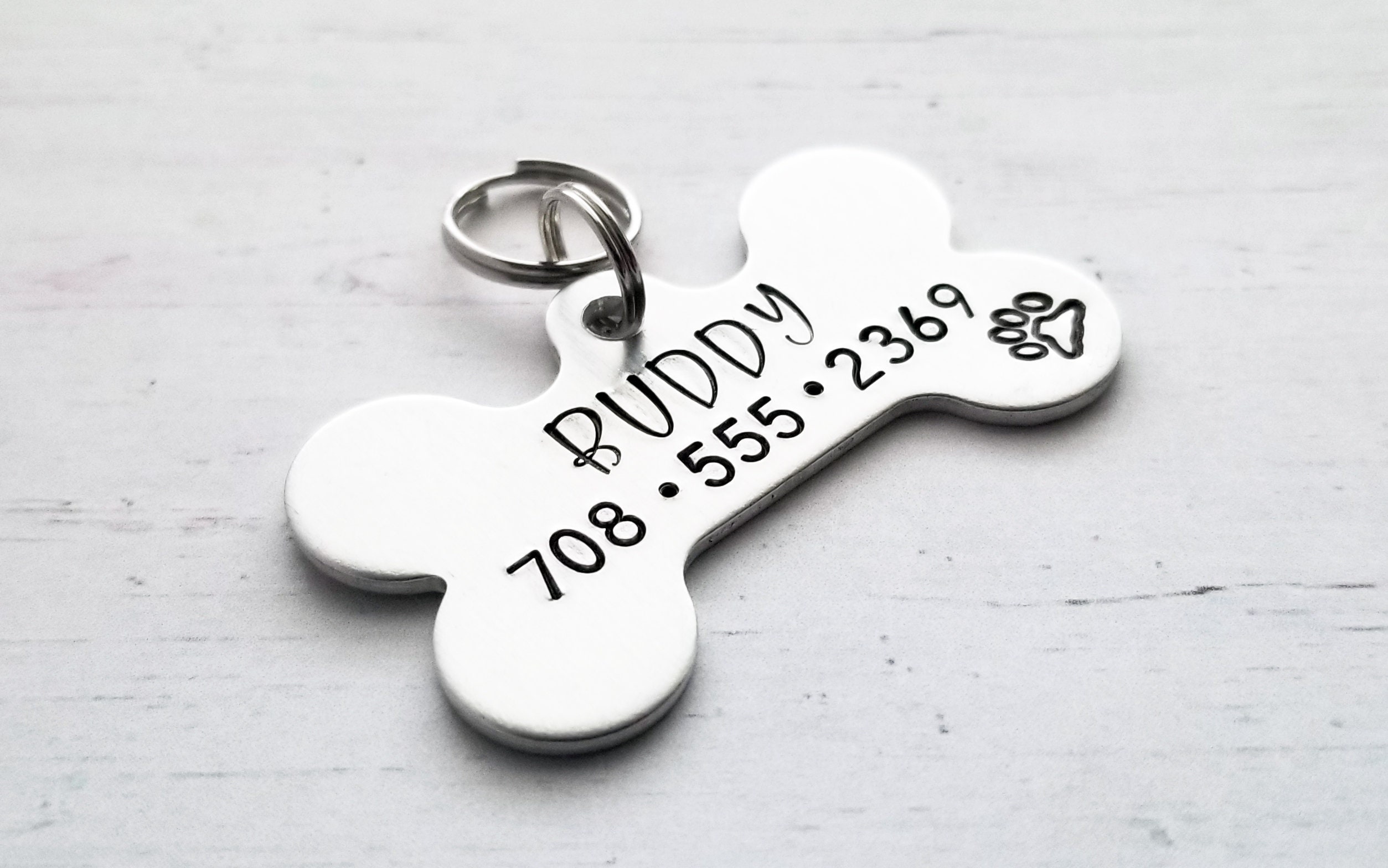 Dog Name Tag Dog Tag for Dogs Dog ID Tag Dog Tag for Etsy
