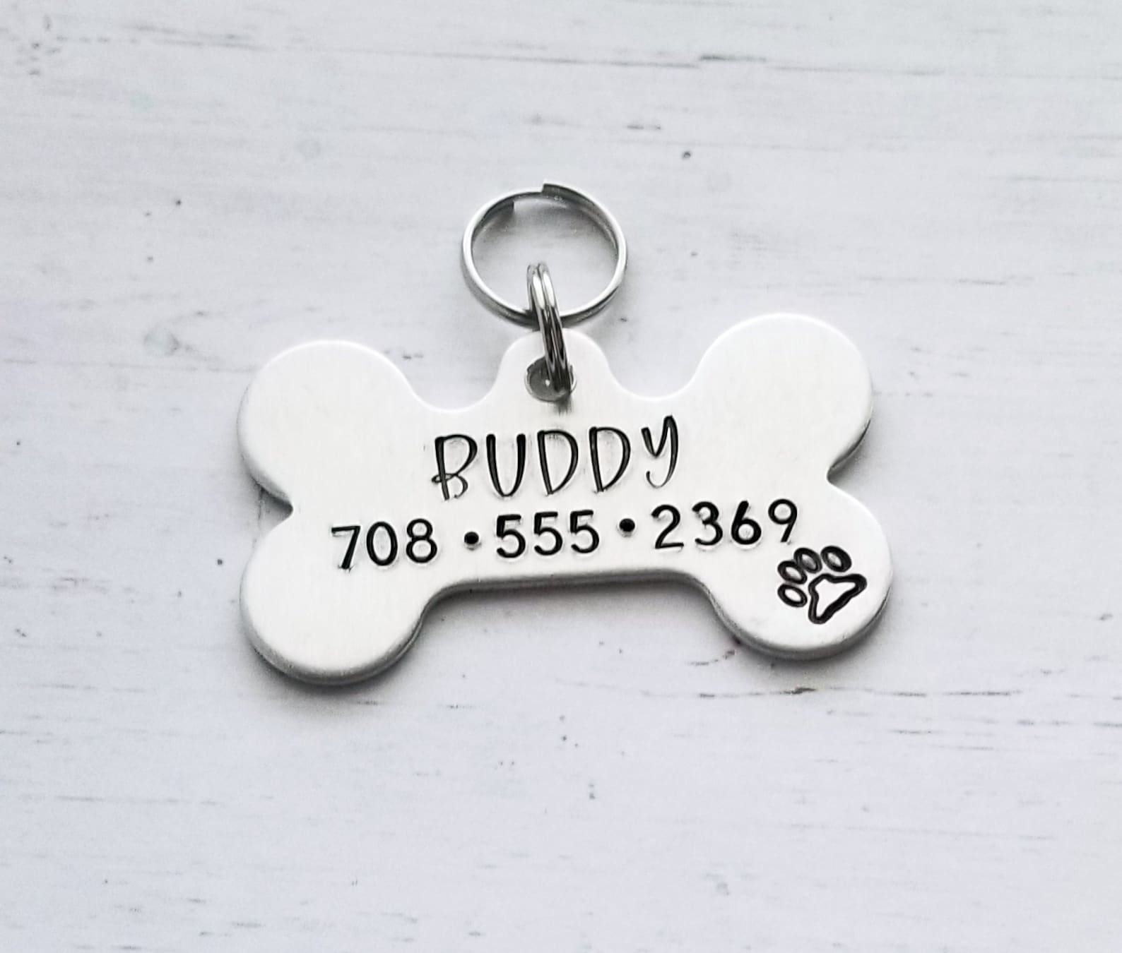 Dog Name Tag Dog Tag for Dogs Dog ID Tag Dog Tag for Etsy