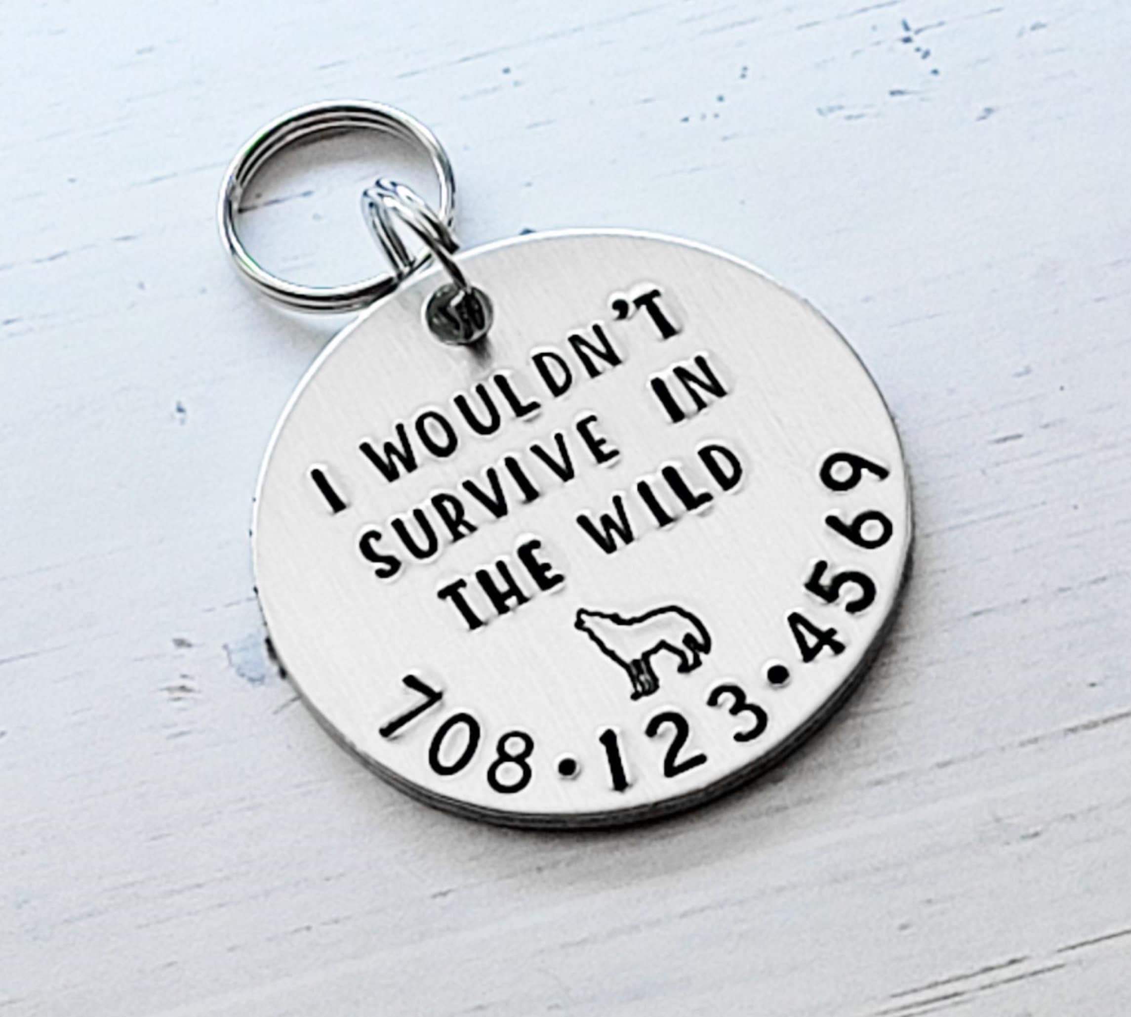 Dog Tag for Dogs Dog ID Tag Dog Name Tag Dog Tag for Etsy UK