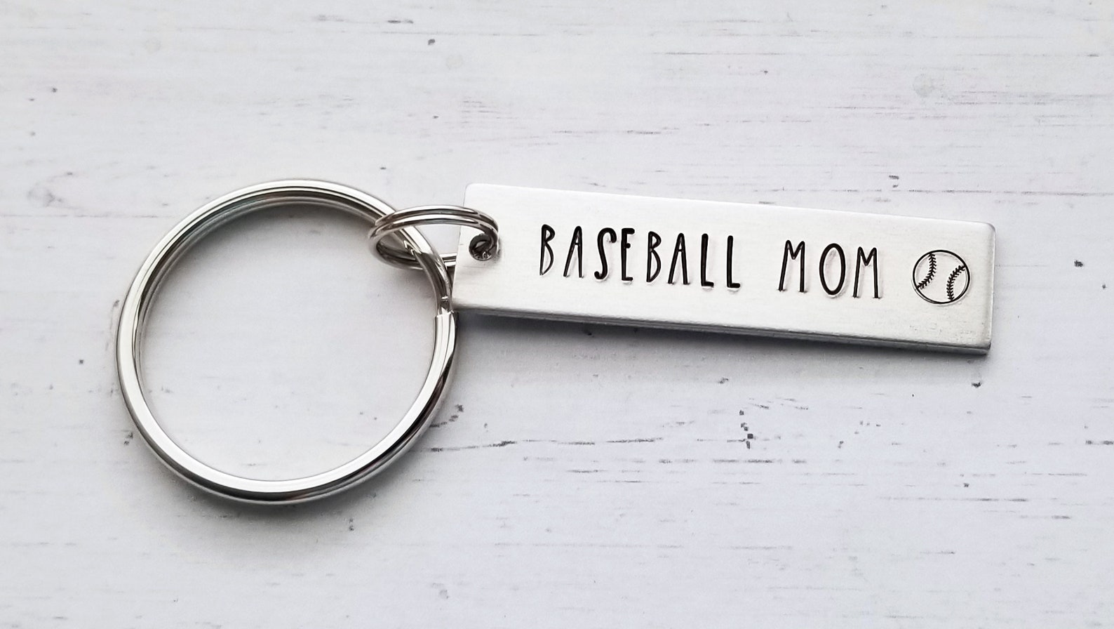 Baseball Mom Sports Mom Keychain Baseball Keychain Softball Etsy UK