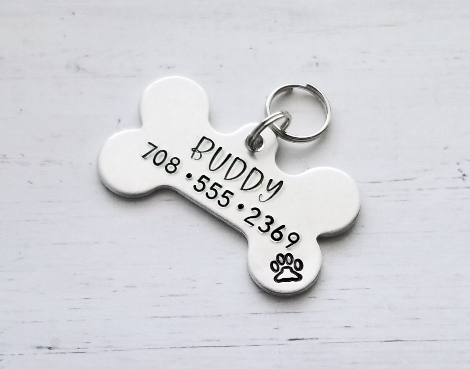 Dog Name Tag Dog Tag for Dogs Dog ID Tag Dog Tag for Etsy