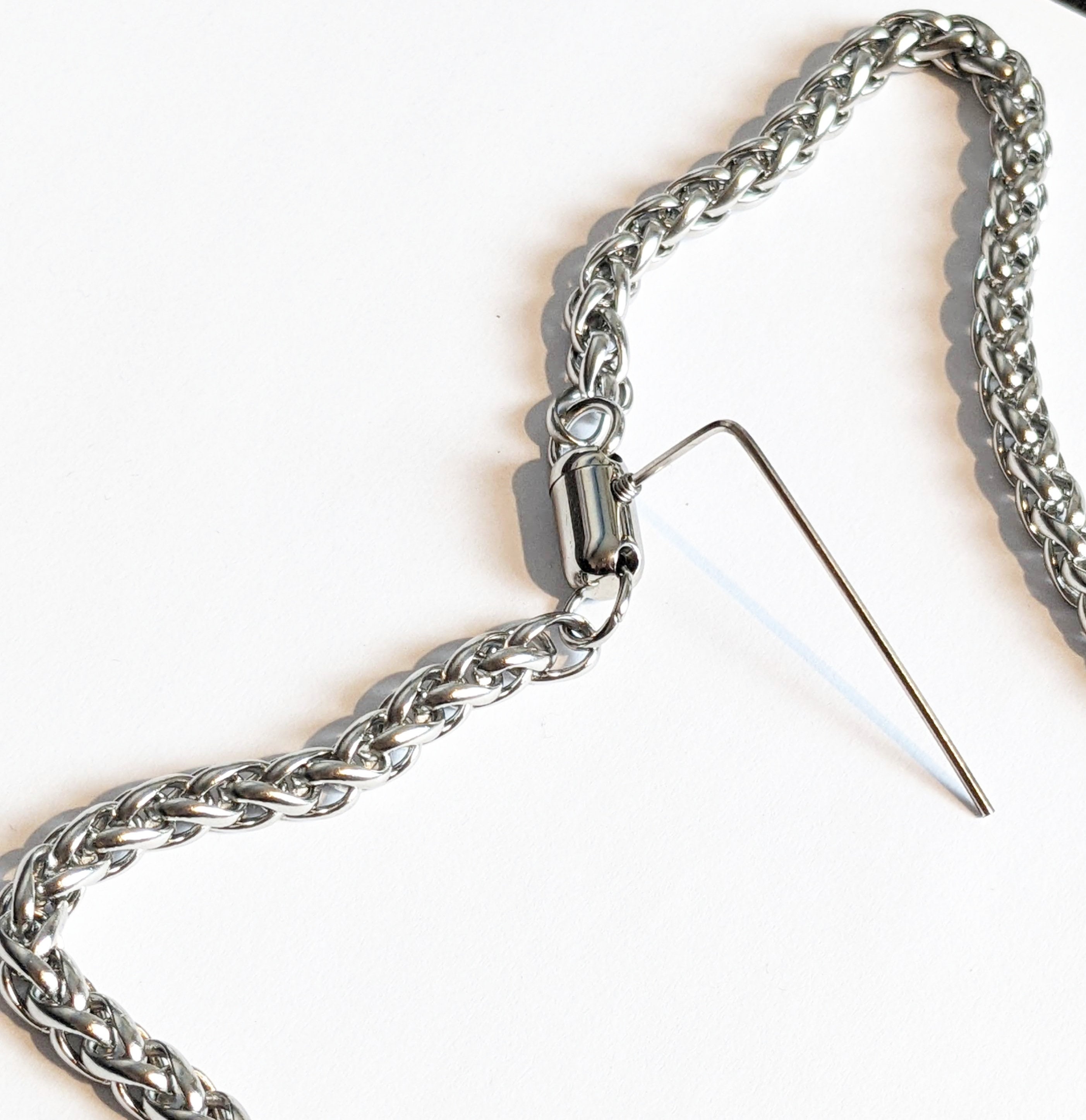 O Ring Discreet Day Collars for Subs 24/7 Unisex Wheat Chain Etsy